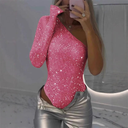 IDA I GLITZERNDER BODYSUIT