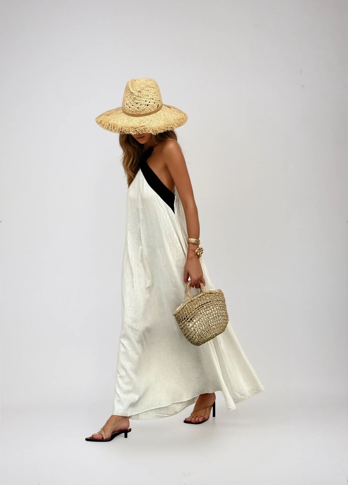 Nicole - Stilvolles Crossover-Ausschnittkleid