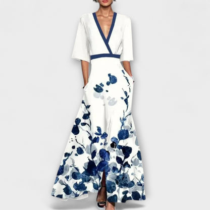 Alma - Elegantes Mouw Design Damenkleid