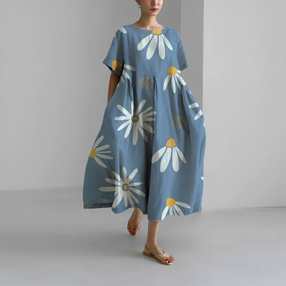 DAISY I ELEGANTES SWING-MIDIKLEID