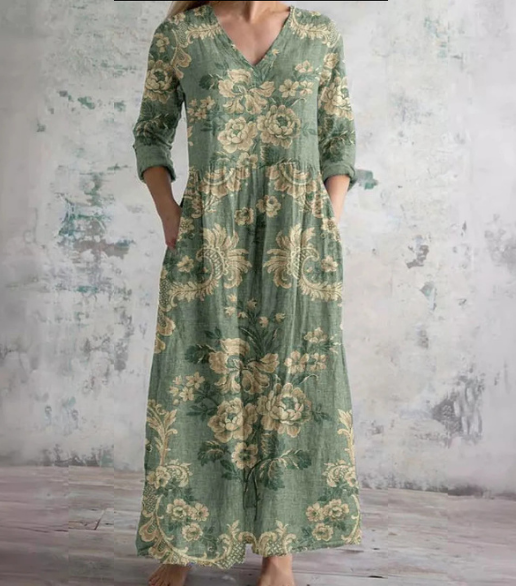 Anne - Chic Kleid, das den Bauch bedeckt