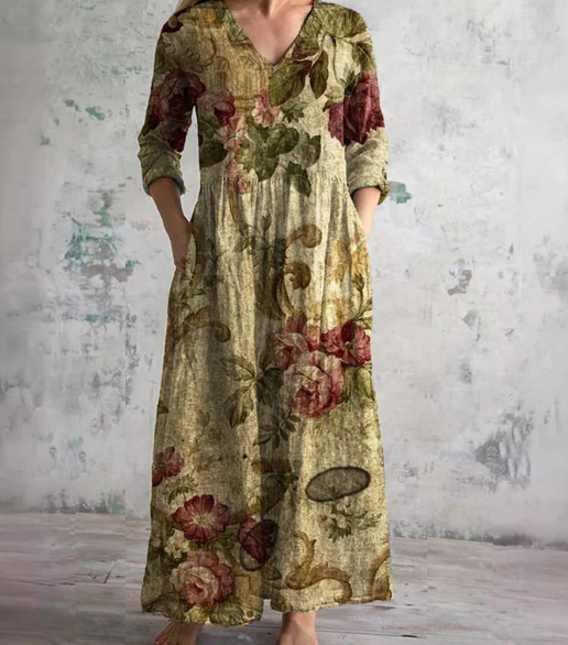 Anne - Chic Kleid, das den Bauch bedeckt